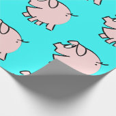 Funny 3 Cartoon Illustration Wählen Sie Farbgesche Geschenkpapier (Ecke)