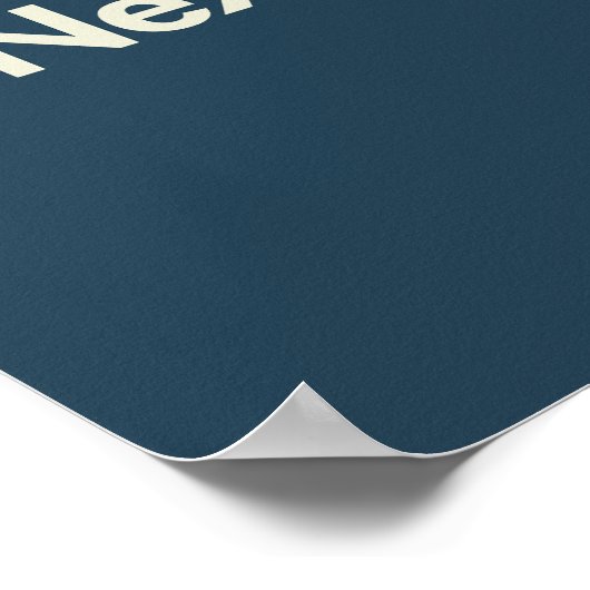 Funny 3D art lemmings poster (Ecke)