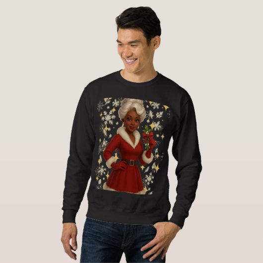 Funny 3D Cartoon Ugly Christmas Sweatshirt  (Vorne ganz)
