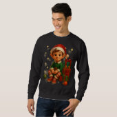 Funny 3D Cartoon Ugly Christmas Sweatshirt (Vorne ganz)
