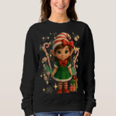 Funny 3D Cartoon Ugly Christmas Sweatshirt (Vorderseite)