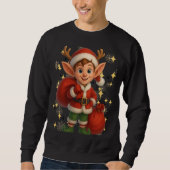 Funny 3D Cartoon Ugly Christmas Sweatshirt (Vorderseite)