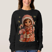 Funny 3D Cartoon Ugly Christmas Sweatshirt  (Vorderseite)