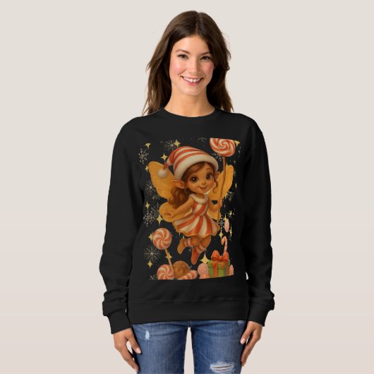Funny 3D Cartoon Ugly Christmas Sweatshirt (Vorne ganz)