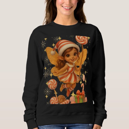 Funny 3D Cartoon Ugly Christmas Sweatshirt (Vorderseite)