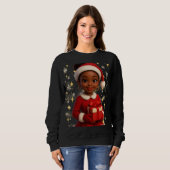 Funny 3D Cartoon Ugly Christmas Sweatshirt (Vorne ganz)