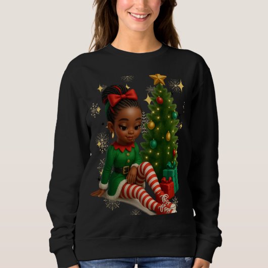 Funny 3D Cartoon Ugly Christmas Sweatshirt (Vorderseite)