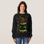 Funny 3D Cartoon Ugly Christmas Sweatshirt  (Vorne ganz)