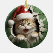 Funny 3d cat keramik ornament (Hinten)