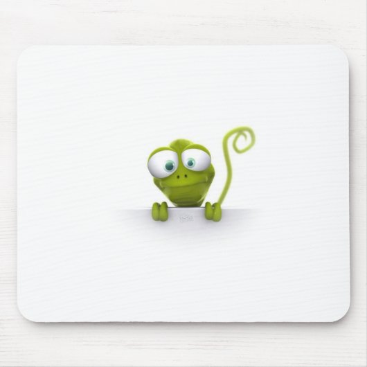 funny-3d-gekko mousepad (Vorne)