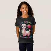 Funny 3th GRADE? NO PROB LLAMA Alpaca Lover T-Shirt (Vorne ganz)