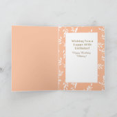 Funny 40. Geburtstag Frau Cartoon Ethnischer Champ Karte (Innenseite)