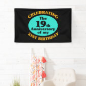 Funny 40. Geburtstag Gag Geschenk Banner (Insitu)