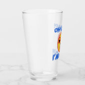 Funny 40. Geburtstag Gag Geschenk Glas (Rechts)