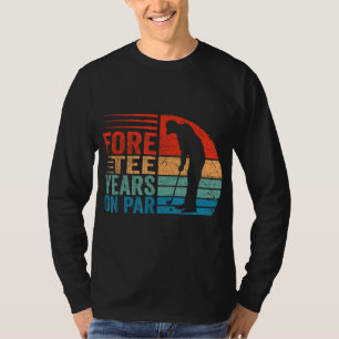 Funny 40. Geburtstag Golf Pun 40 Jahre alt Golfer  T-Shirt
