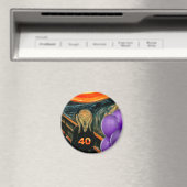 Funny 40. Geburtstag Magnet (In Situ (Geschirrspüler))