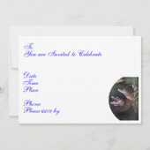 Funny 40. Geburtstag Party Einladungen (Rückseite)