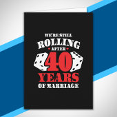 Funny 40 Jahre Paare Verheiratet 40 Jahre Karte