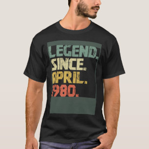 Funny 43 Jahre alt Shirt Männer Frauen lehnen seit