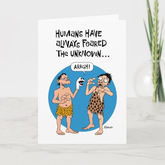 Funny 45. Geburtstag Karte (Vorderseite)