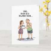 Funny 45. Geburtstag Karte (Gelbe Blume)