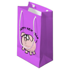 Funny 4 Cartoon Pig Jahr 2019 Kleine Geschenktasch Kleine Geschenktüte