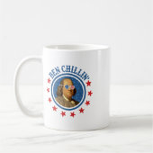 Funny 4. Juli _ Ben Chillin _ Ben Franklin Usa Kaffeetasse (Links)