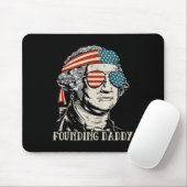 Funny 4. Juli gründet Daddy George-washington Mousepad (Mit Mouse)