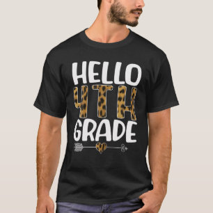 Funny 4th Grade Squad - Hallo Vierter Grade zurück T-Shirt