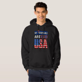 Funny 4th of july my pronouns are USA Hoodie (Vorne ganz)