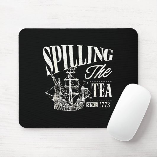 Funny 4th Of July Slling The Tea Since 1773  Mousepad (Mit Mouse)