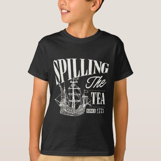 Funny 4th Of July Slling The Tea Since 1773 T-Shirt (Vorderseite)