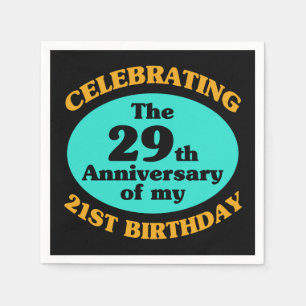 Funny 50. Geburtstag Gag Geschenk Serviette