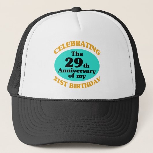 Funny 50. Geburtstag Gag Geschenk Truckerkappe (Vorderseite)