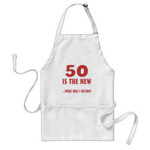 Funny 50. Geburtstag Gag Geschenke Schürze