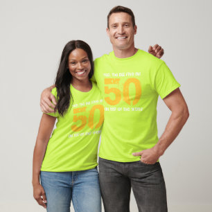 Funny 50. Geburtstag Geschenk auf Top of the World