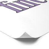 Funny 50. Geburtstag Geschenkideen Poster (Ecke)