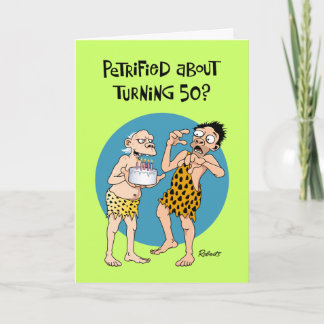 Funny 50. Geburtstag Karte