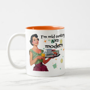 Funny 50. Geburtstag Retro Zweifarbige Tasse