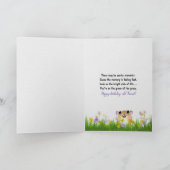 Funny 50. Geburtstagsgedicht Karte (Innenseite)