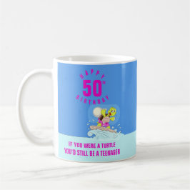 Funny 50. Geburtstagskaffee Tasse