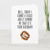 Funny 50. Geburtstagskarte Feiertagskarte (Vorderseite)