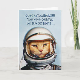 Funny 50. Geburtstagskarte Karte