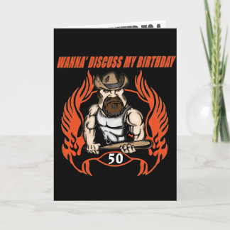 Funny 50. Geburtstagsparty Einladungen