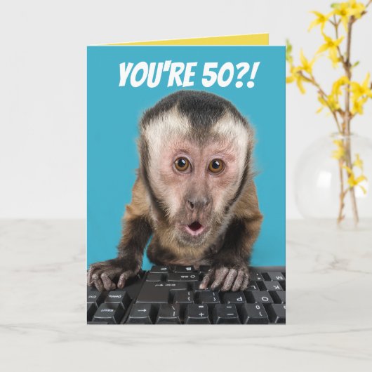 Funny 50?! Ich fordere eine Rückerstattung des Geb Karte (Gelbe Blume)