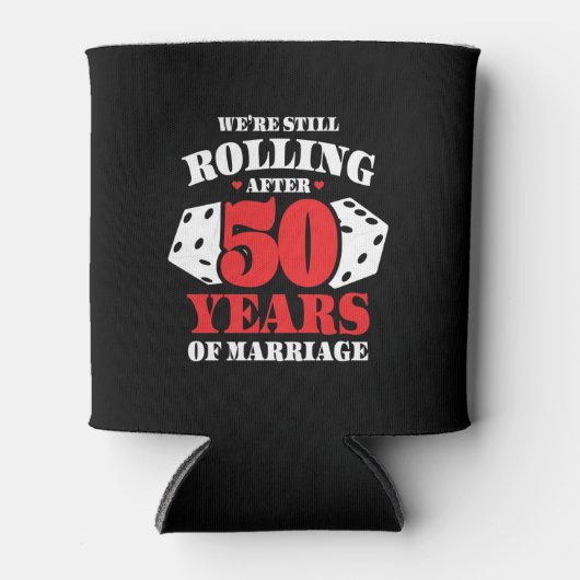 Funny 50 Jahre Paare Verheiratet 50 Jahre Dosenkühler (Vorderseite)