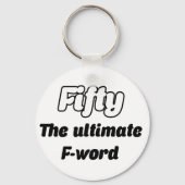 Funny 50. schlüsselanhänger (Vorderseite)