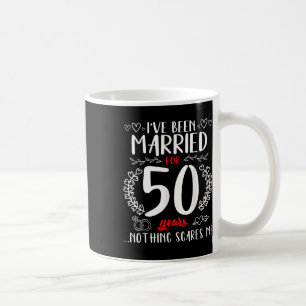 Funny 50. Wedding Anniversary Paare Verheiratet 50 Kaffeetasse