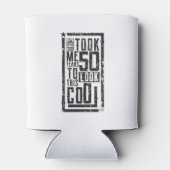 Funny 50th Birthday B-Day Geschenk Sprichwort Alte Dosenkühler (Rückseite)