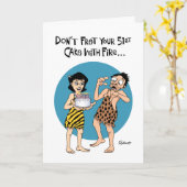 Funny 51. Geburtstag Karte (Gelbe Blume)